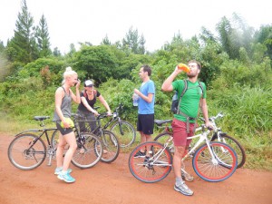Overland bike tour Uganda