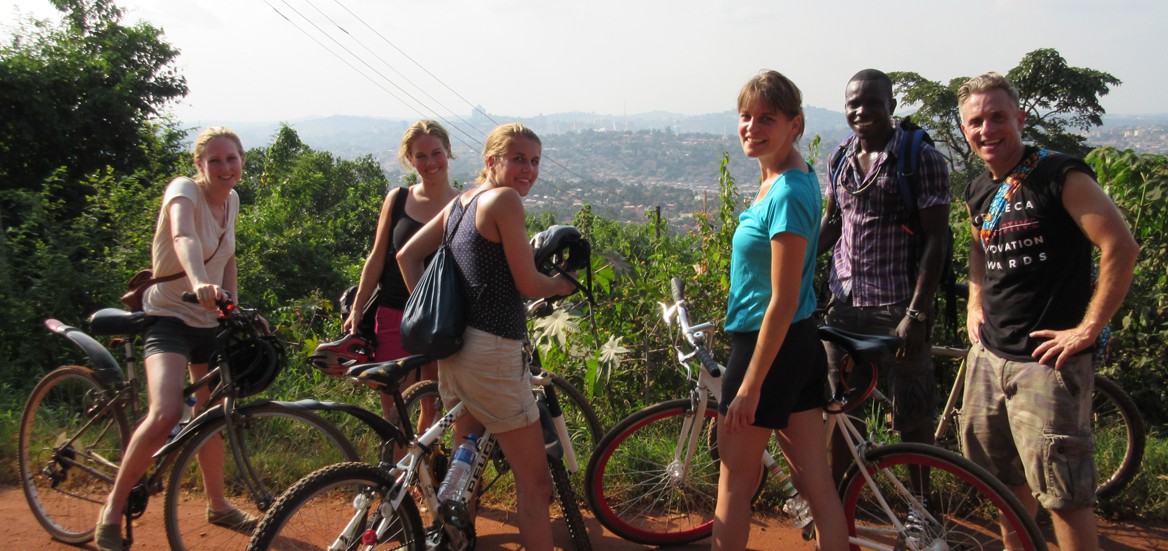 bike tour, kampala